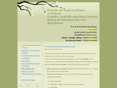 A vendre: Domaine en sologne