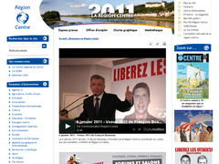 Site du conseil r�gional du Centre