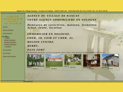 Immobilier Sologne � Nancay