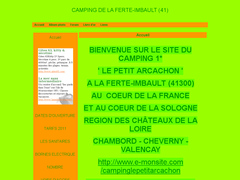 Camping de la Fert�-Imbault (41)