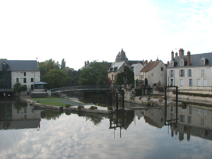 Barrage sur la Sauldre � Romorantin