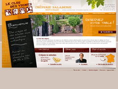 Restaurant Amboise Cr�perie Clos des Vignes