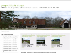 Propriétés et territoires de chasse à vendre en Sologne