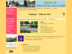 Détails : Mennetou sur Cher - Campings