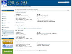 Le CAES: Sologne-Nivernais-Limousin: CNRS