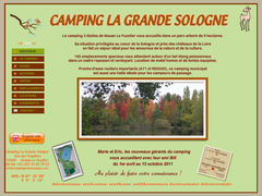 Détails : Camping la Grande Sologne à Nouan le Fuzelier