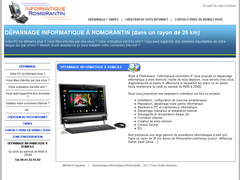 Dépannage informatique à domicile à Romorantin et dans un rayon de 25KM