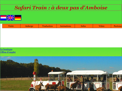 Safari train près d'amboise