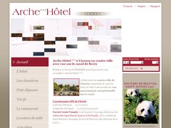 ARCHE *** HOTEL à Vierzon - chambres avec vue sur le Canal de Berry